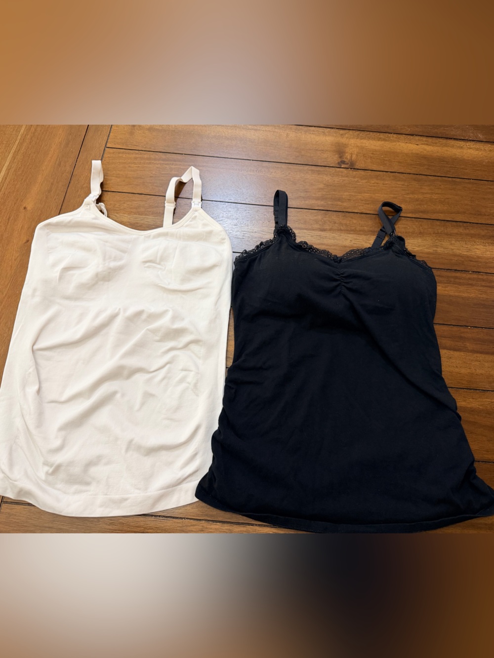 Jessica Simpson Maternity Nursing Cami Tank Top Bundle Size S